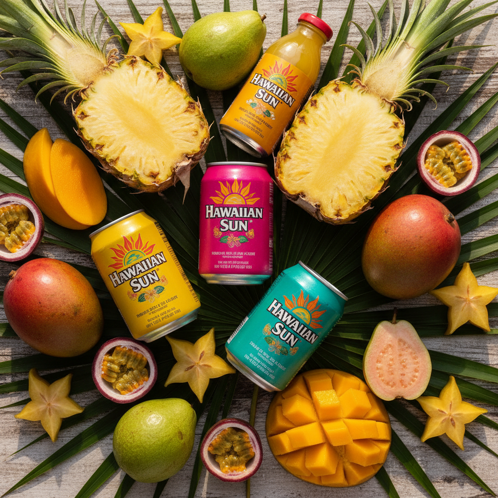 Hawaiian Sun tropical juice drinks